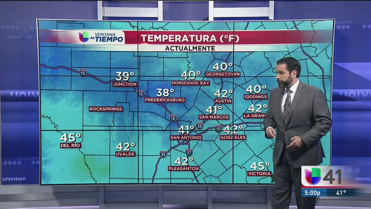 Lluvias y bajas temperaturas