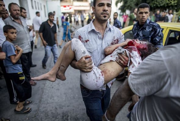 Al menos 600 palestinos han muerto hasta este martes en Gaza a causa del conflicto armado entre Israel y Hamas. Una estimación de las Naciones Unidas señala que casi ocho de cada 10 de las víctimas son civiles. Cifras del Ministerio de Salud de Gaza reportan que más de 3 mil 700 han quedado heridos. Mientras Israel ha informado que sus fuerzas armadas han matado a más de 180 militantes, reportando la baja de 27 de sus soldados.