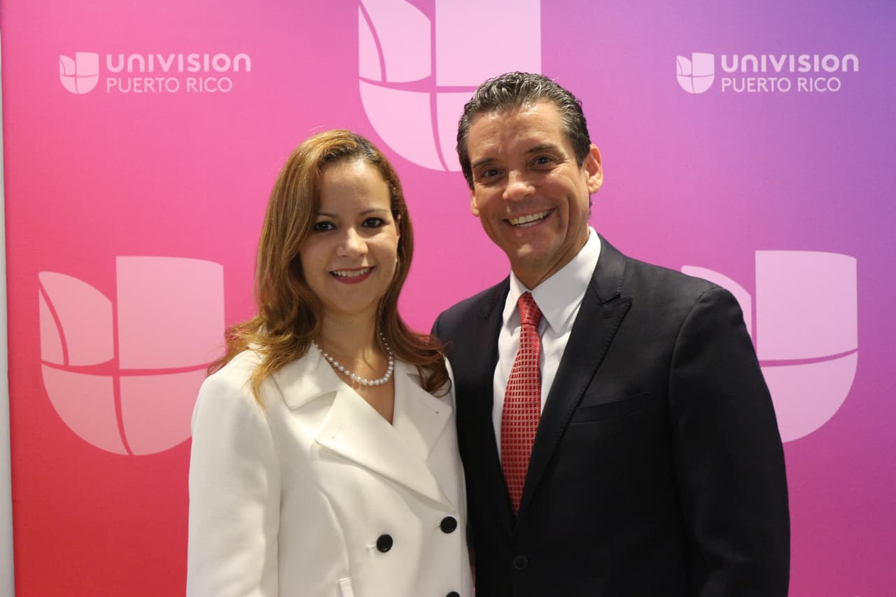 Leo Díaz y su esposa Zulma Fuster.