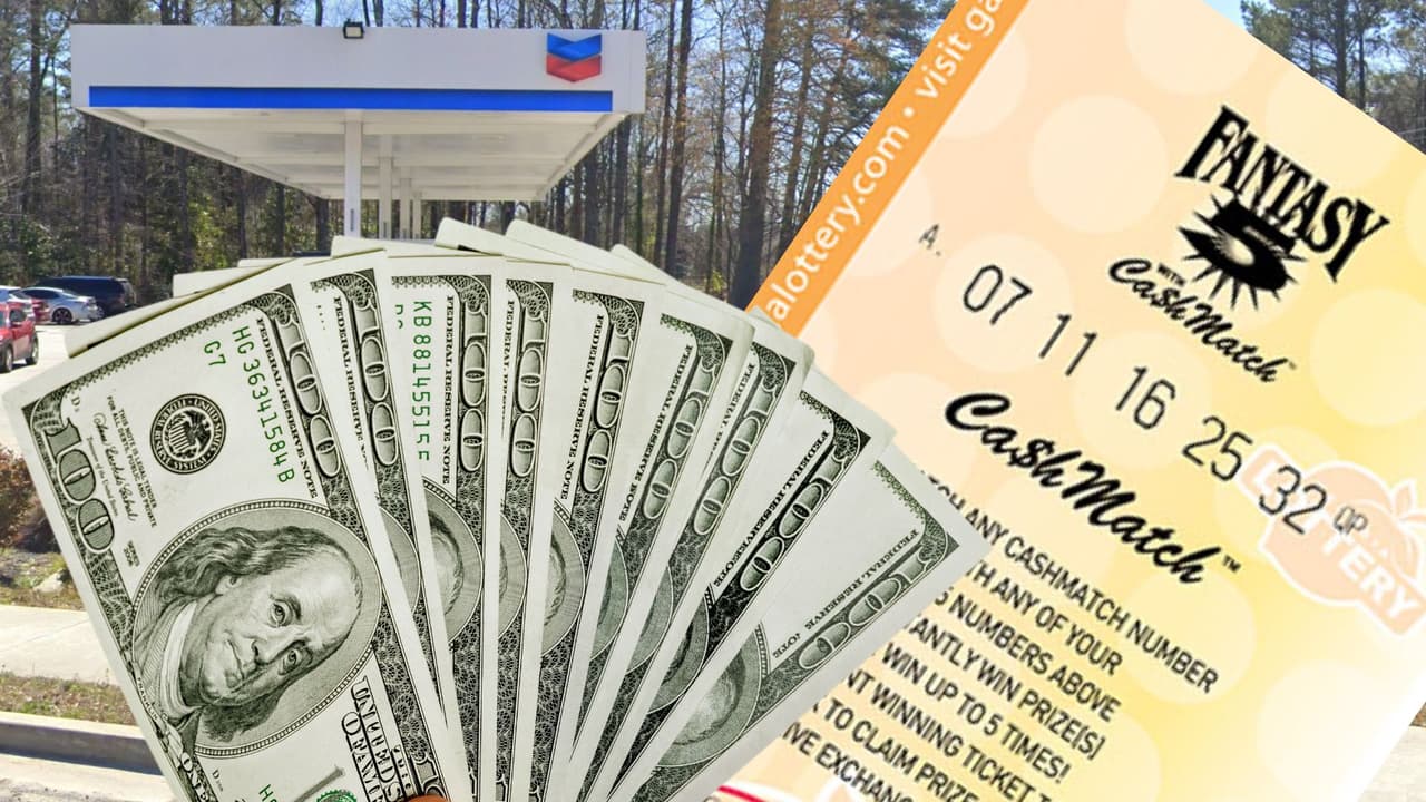 Boleto ganador del Fantasy 5 da un premio de más de $749,000 a una persona en Morrow