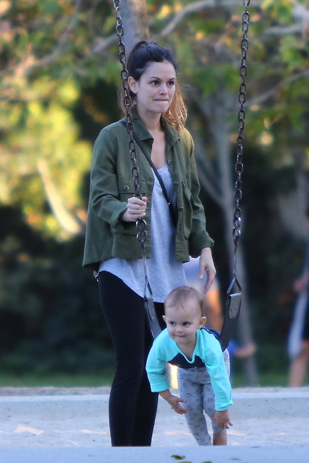 Pero lo que más llamó la atención fue el parecido que tiene con mami Rachel.