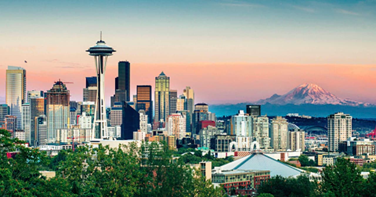 En el sitio número dos se ubica Seattle, Washington, con el sexto mayor aumento de población en Estados Unidos.