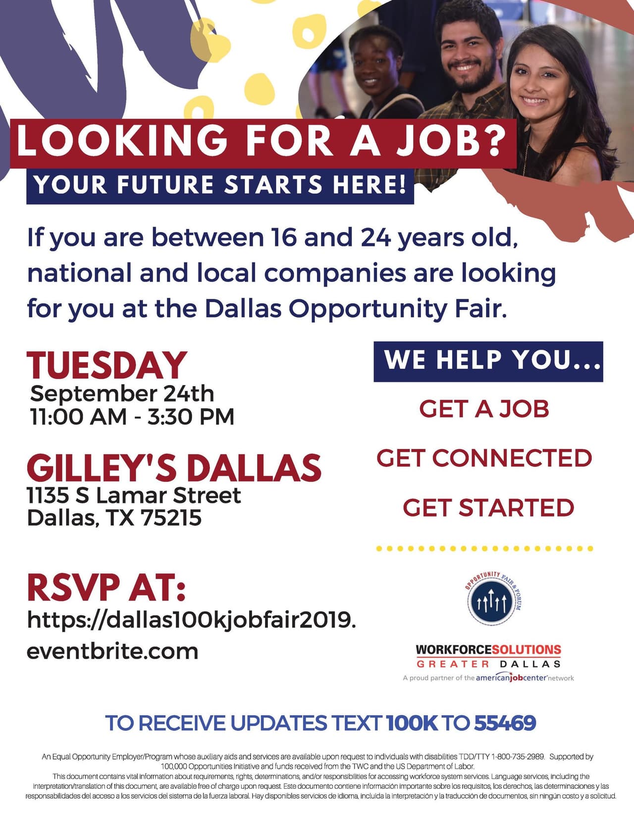 Feria de trabajo con más de 1700 empleos disponibles