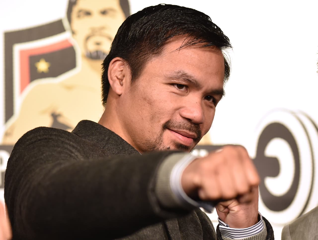 Manny Pacquiao no descarta una revancha con Floyd Mayweather Jr.