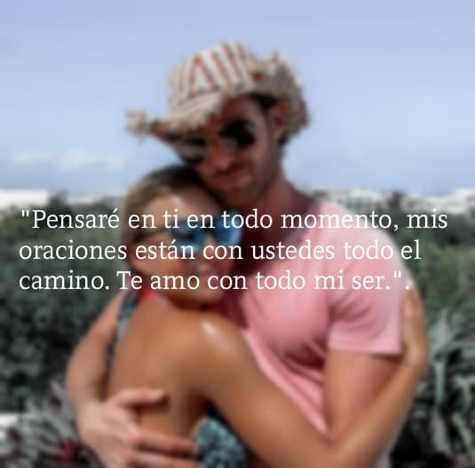 Angelique Boyer le envía mensaje a Sebastián Rulli previo a su viaje en motocicleta.