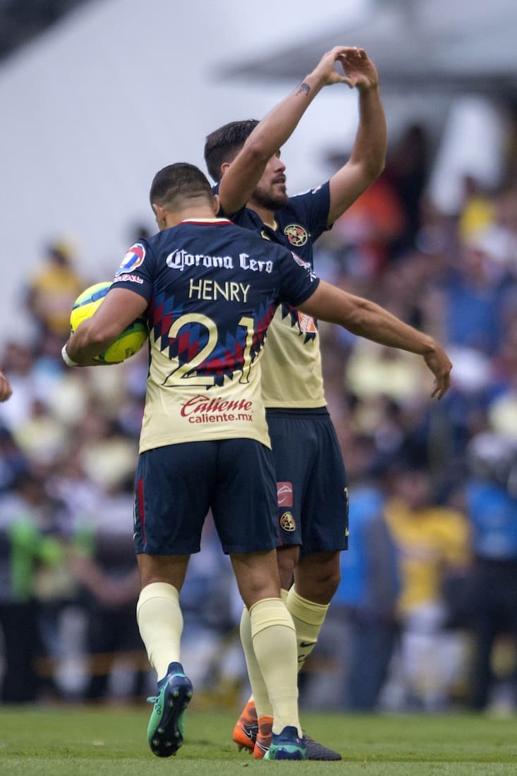 Tan solo al minuto 23 la cuenta aumentó para las Águilas por intermedio del defensor Bruno Valdez.