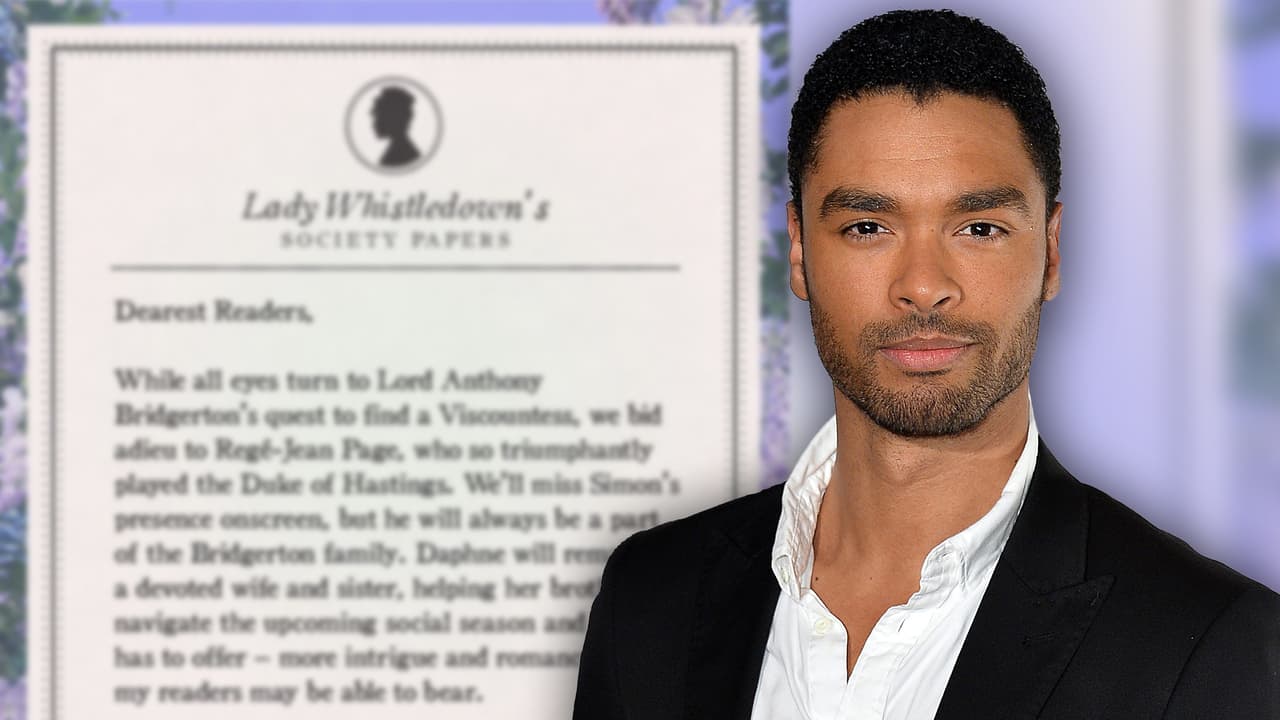 El actor Regé-Jean Page se despide de la serie de Netflix 'Bridgerton'