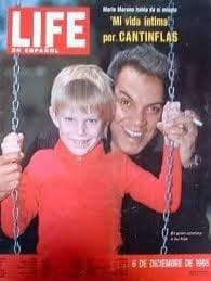 Muy pocas veces Mario Moreno abrió las puertas de su intimidad. Una de esas ocasiones fue para mostrar a su hijo en la revista Life.