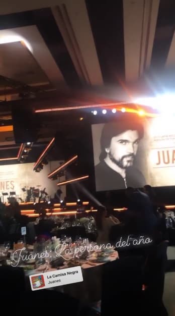 Aunque en este evento no la acompañó su amado Francesco, ella gozó como nunca. La noche del miércoles 13 de noviembre cantó y bailó los temas de Juanes en la voz de importantes artistas de la música latina.