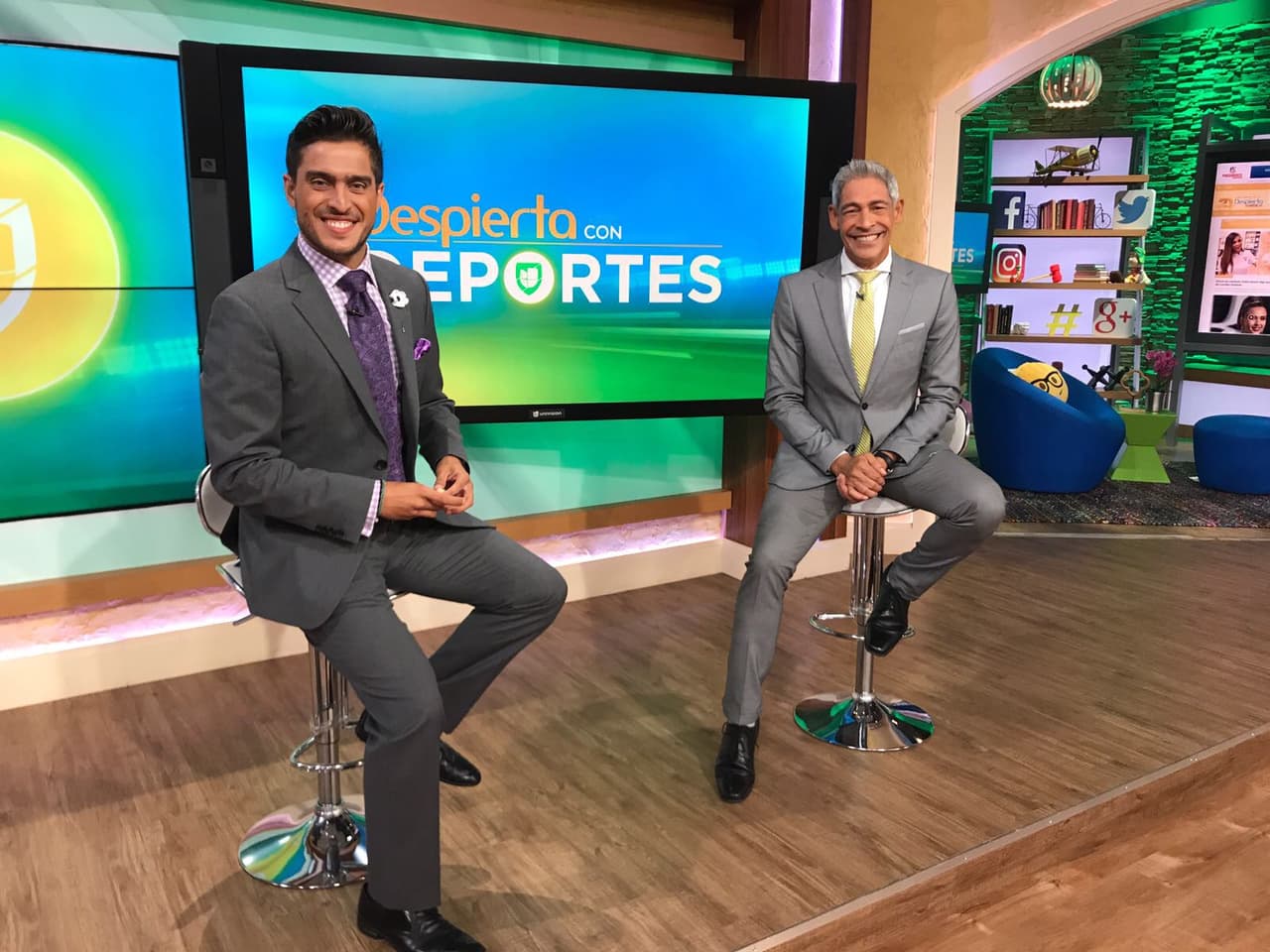 En Despierta con Deportes, Johnny acompañó a Rodolfo Landeros.