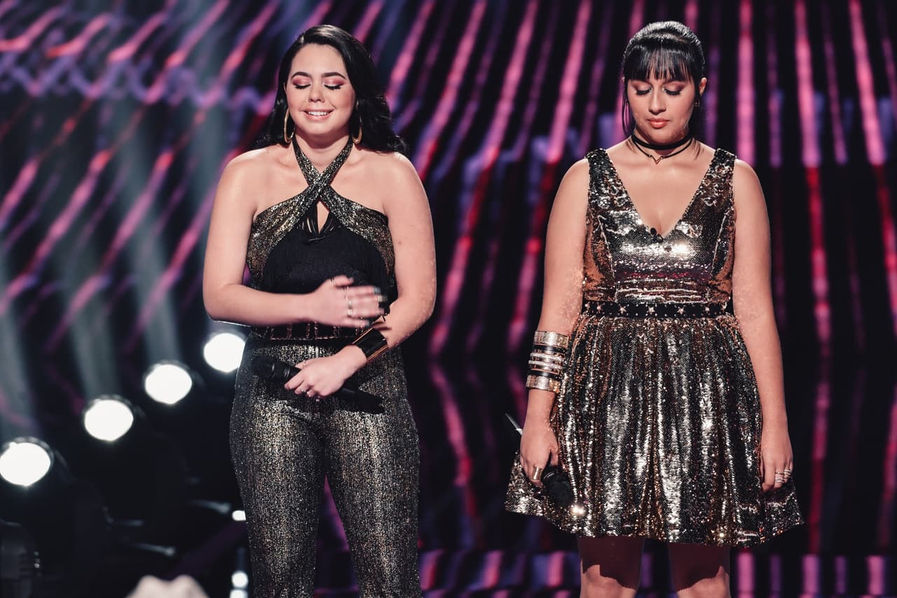 Dos boricuas conquistaron el escenario de Reina de la Canción: Hilary Santana y Gemaliz Porrata, quienes cantaron 'Fight Song'.