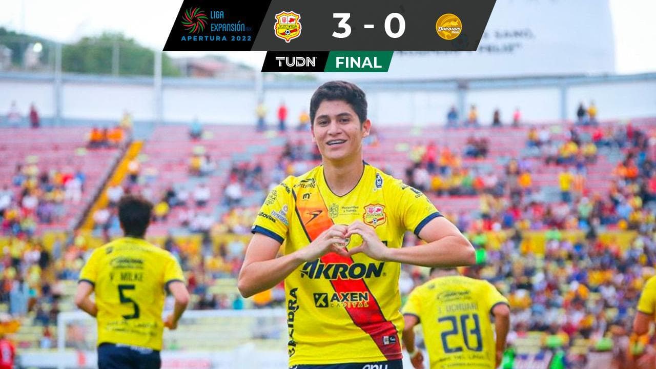 Resumen | Morelia hizo respetar su casa y goleó a Dorados