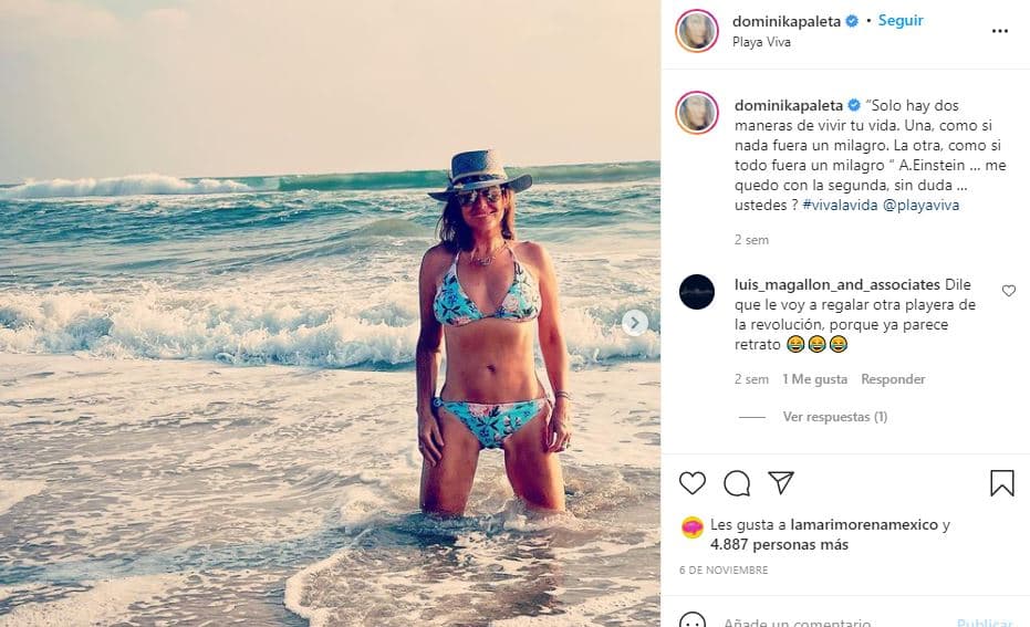 Dominika Paleta en bikini