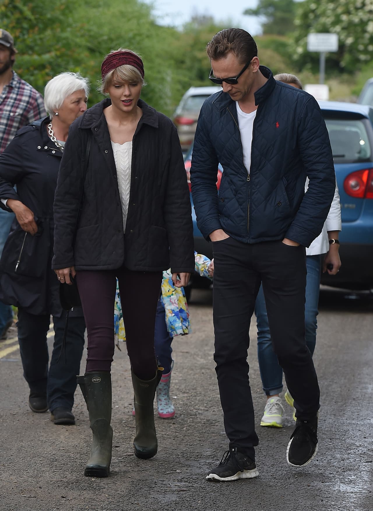 Esta vez la pareja fue captada en Suffolk, Inglaterra.