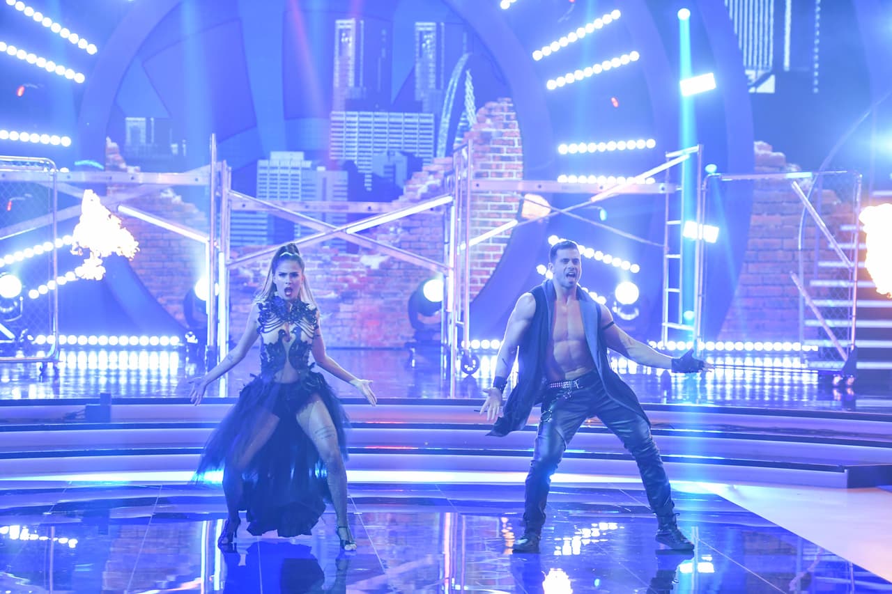 Pedro y Greeicy compartieron escenario en el último baile del actor cubano en MQB All Stars.
