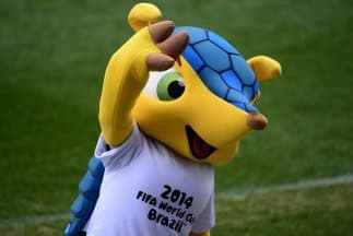 Fuleco, la mascota del Mundial, está en peligro de extinción
