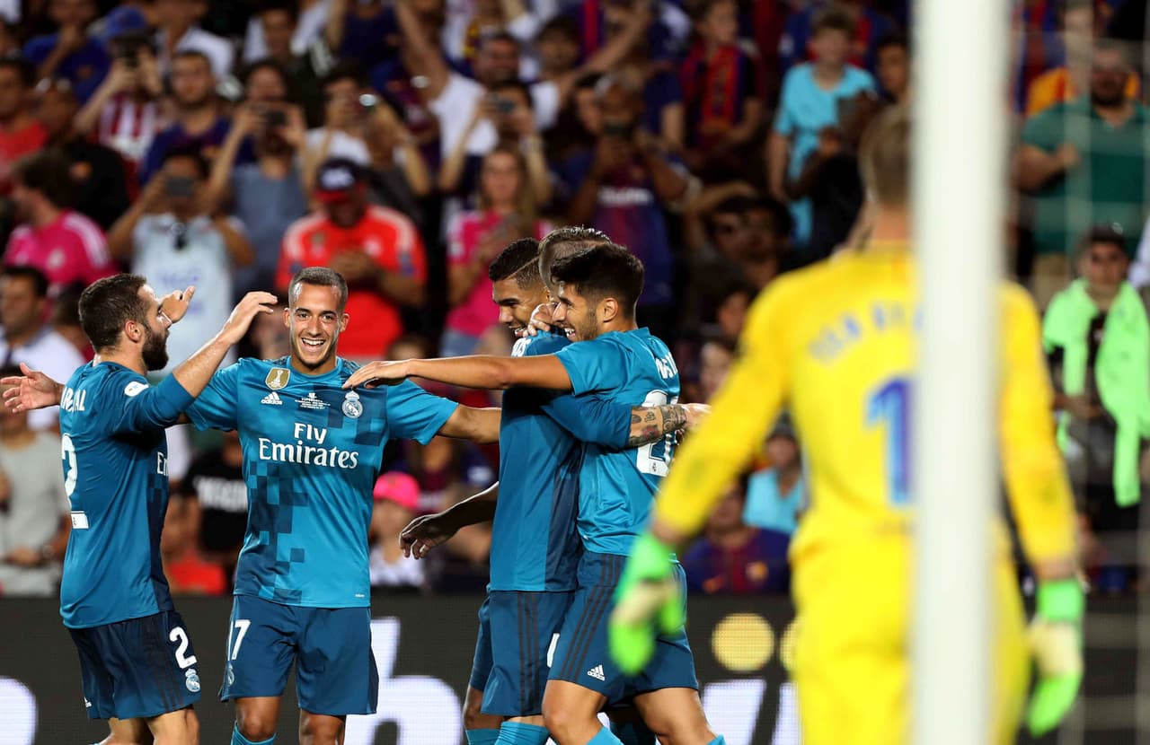 La expulsión de Cristiano suponía el empate del Barcelona, pero llegó Marco Asensio para dañar la ilusión de todo el estadio.
