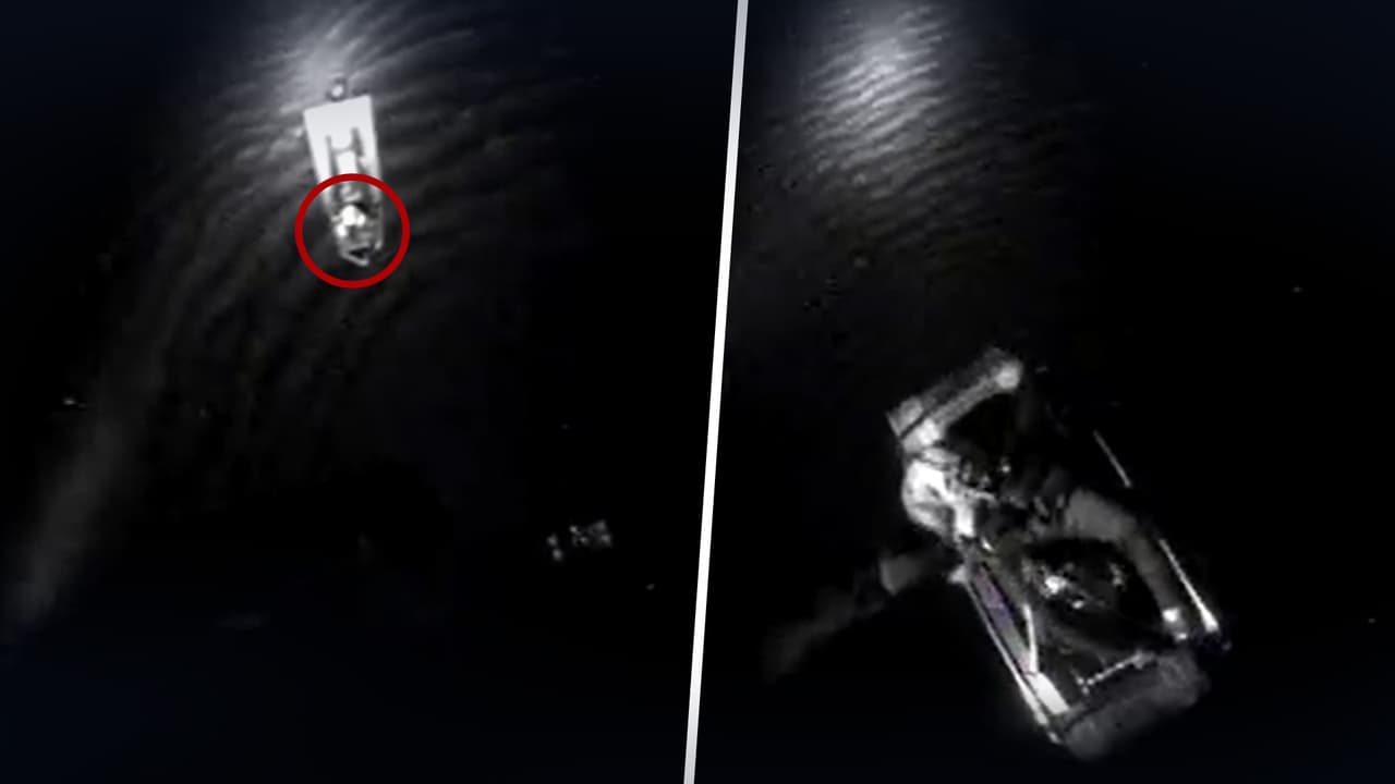 Guardia Costera realizó rescate nocturno de un hombre de 81 años cuyo bote se hundía