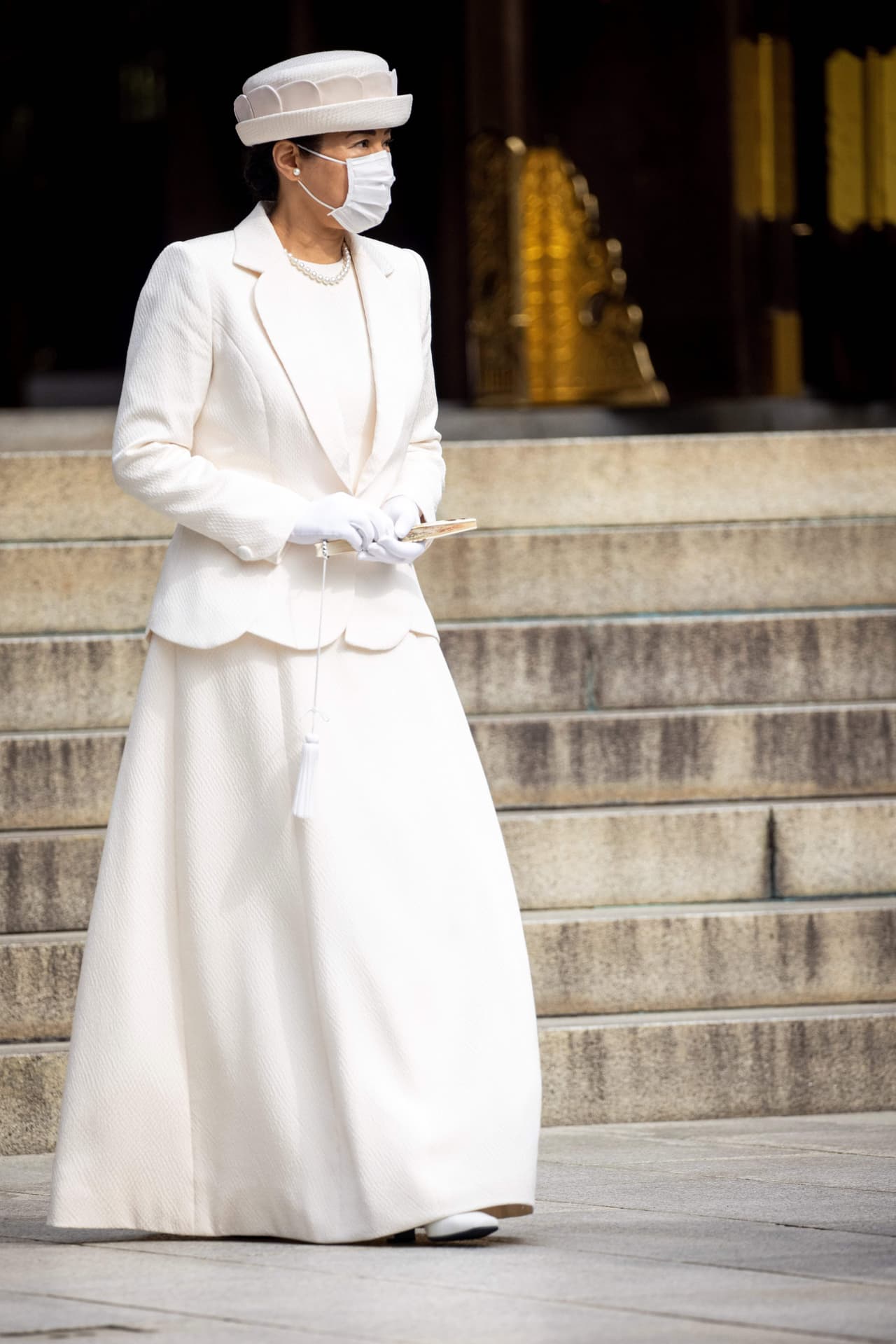 Masako habló sobre el covid-19: "Espero que podamos cooperar para superar estas adversidades".