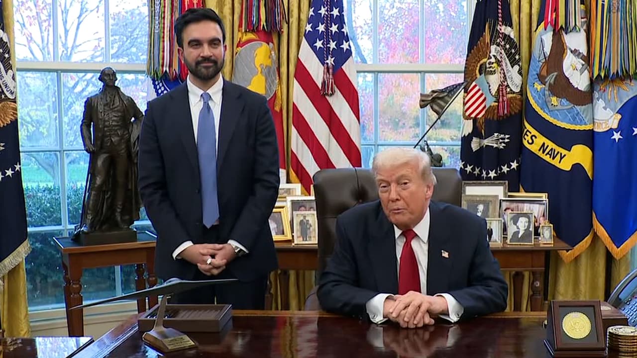 Así fue el primer encuentro entre Zohran Mamdani y Donald Trump en la Casa Blanca