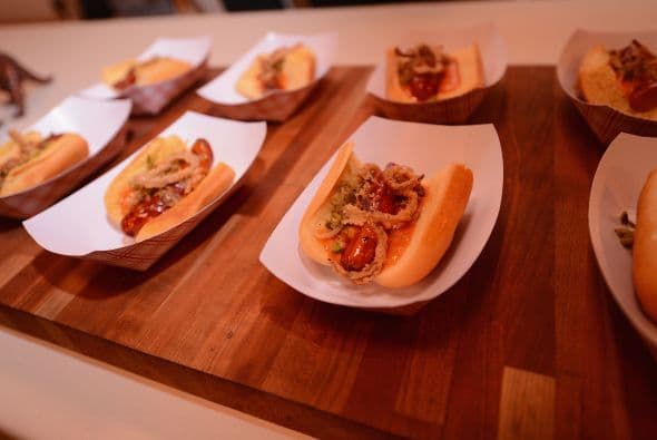 Se usaron para hacer unos hot dogs gourmet.