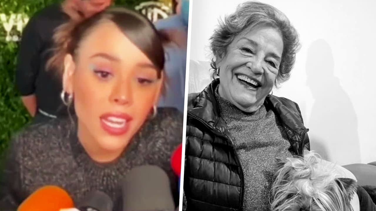 "Fue una pérdida muy dura": Danna Paola cuenta cómo ha sobrellevado la muerte de su abuelita