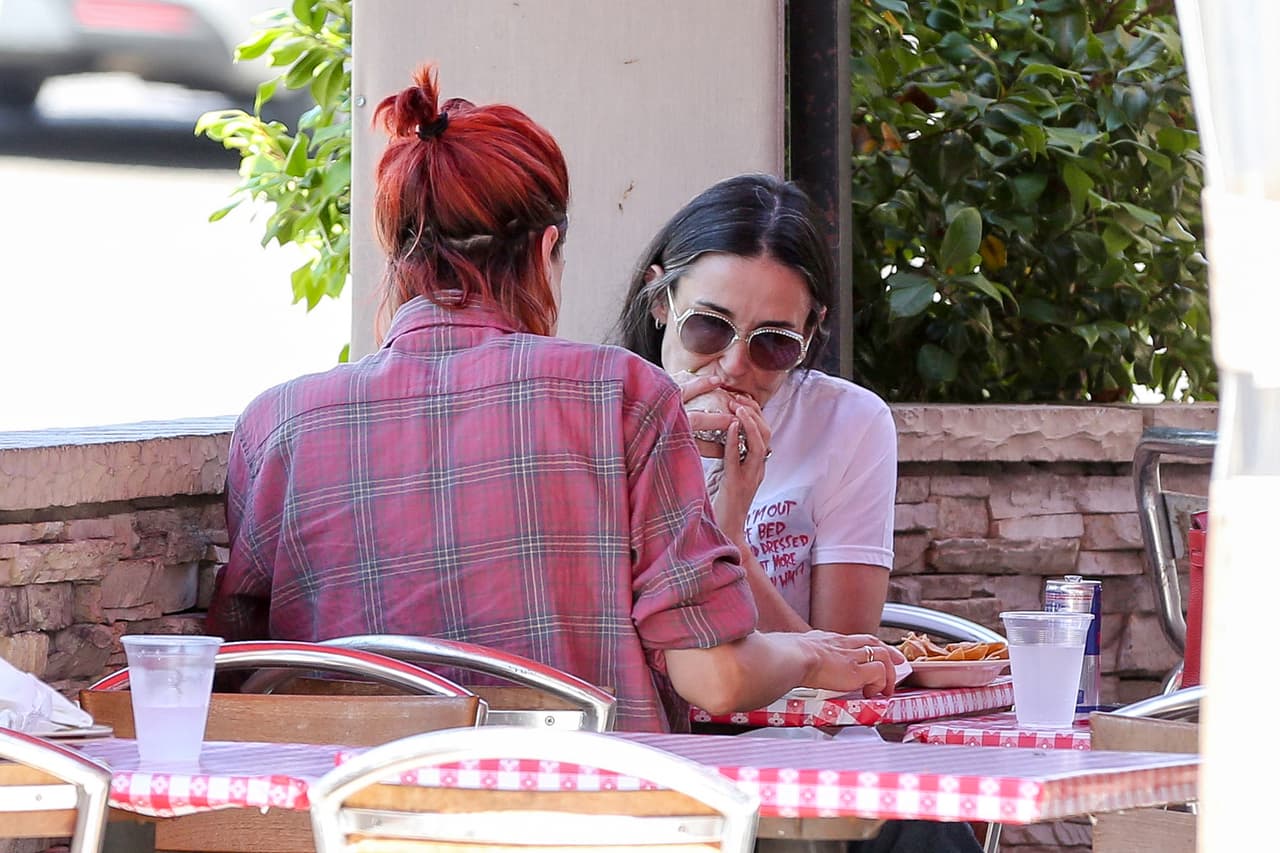 Demi Moore es amante de la comida mexicana.