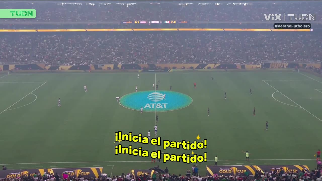 ¡Inicia el partido! México vs. Estados Unidos, ¡Síguelo en vivo aquí!
