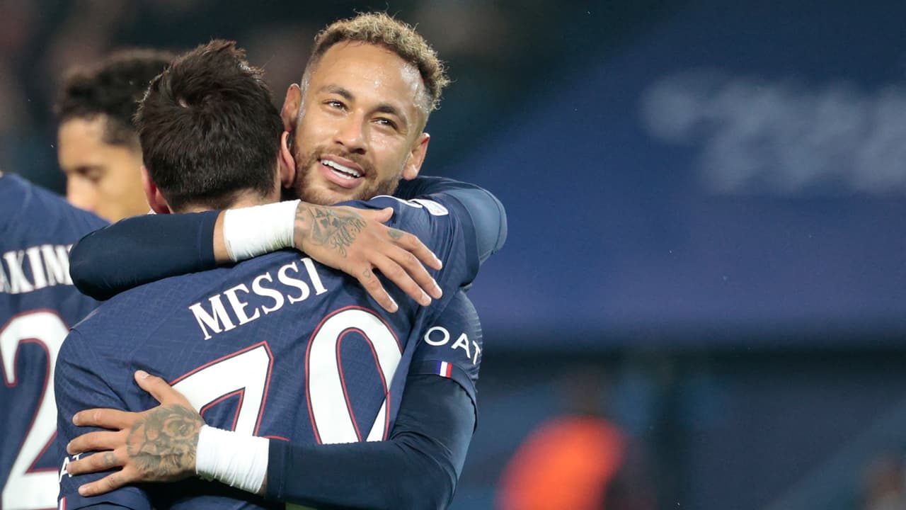 La emotiva despedida de Neymar a Messi por no seguir en el PSG