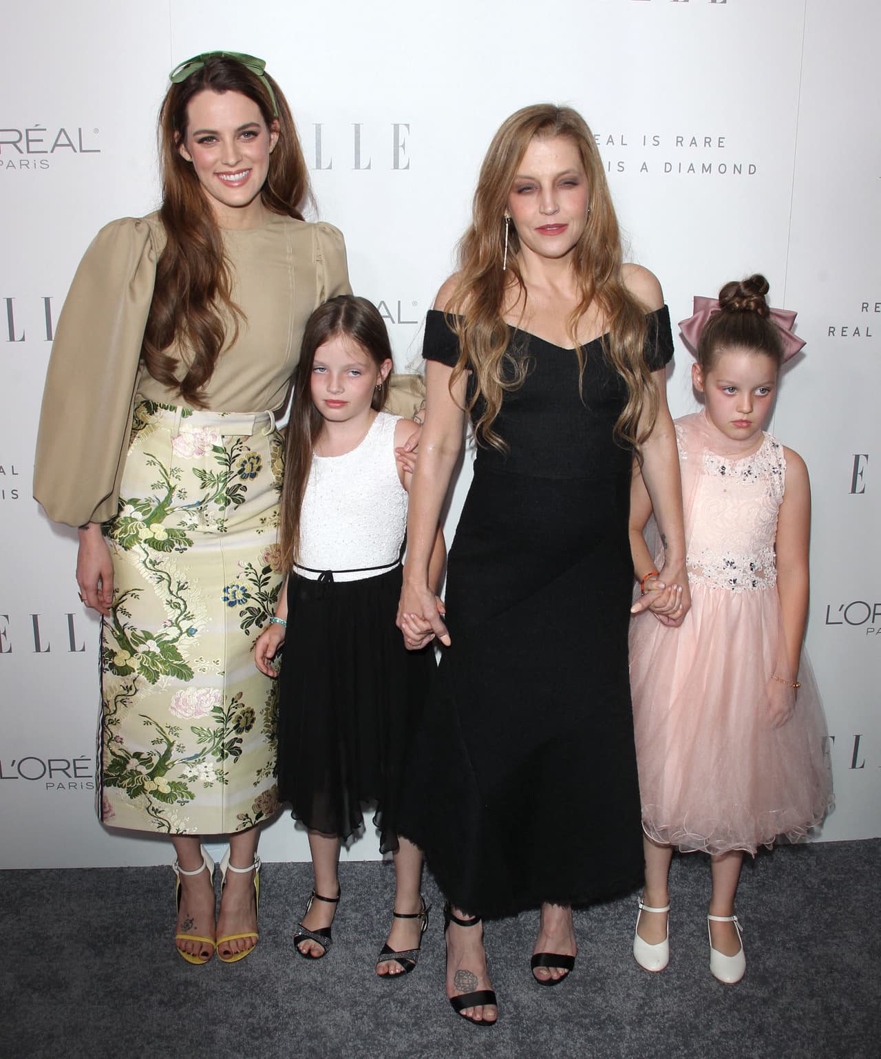 Lisa Marie Presley y sus hijas