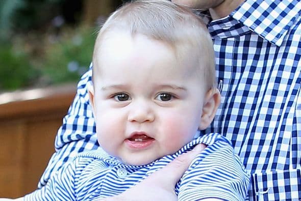 Durante su visita al zoológico Taronga, en Sídney, los padres primerizos hicieron gala de sus habilidades.