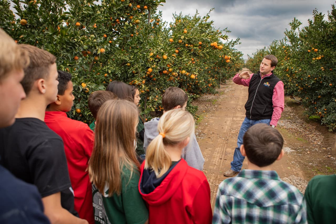 La primera etapa llamada Plant Science Lab consiste en llevarlos a terreno para que aprendan sobre los conceptos implicados en el proceso que va desde el campo a la mesa, pasando por la siembra, la cosecha, empaquetado y distribución, además de estrategias de marketing y ventas.