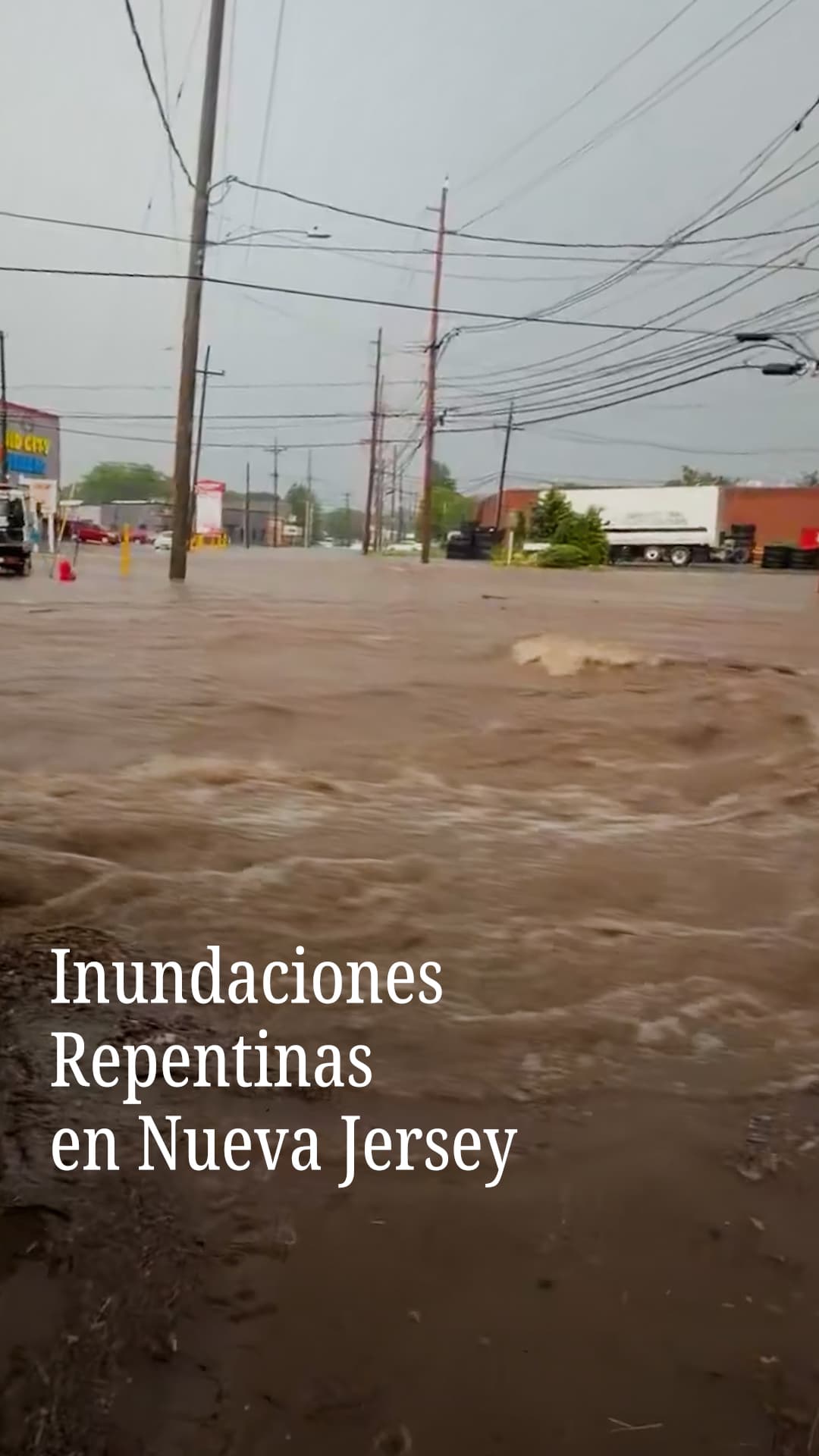Imágenes de las inundaciones repentinas en Nueva Jersey