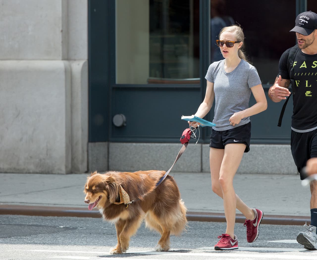 Son amigos inseparables este par de famosos.