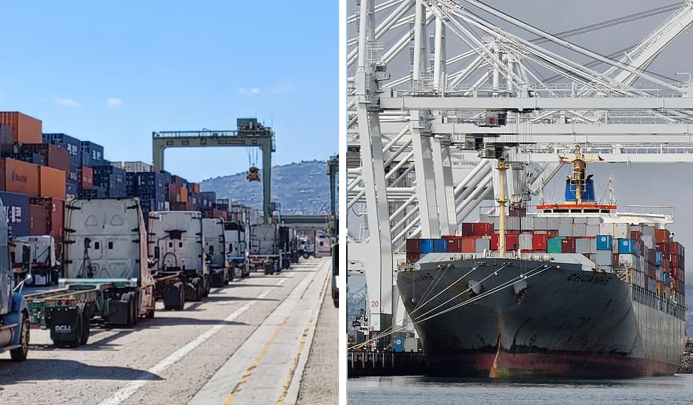 "No es por falta de conductores", camionero habla sobre la crisis de contenedores en los puertos del Sur de California