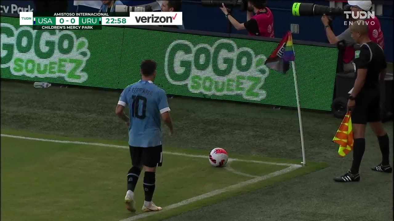 ¡TIRO ATAJADO! disparo por Manuel Ugarte.