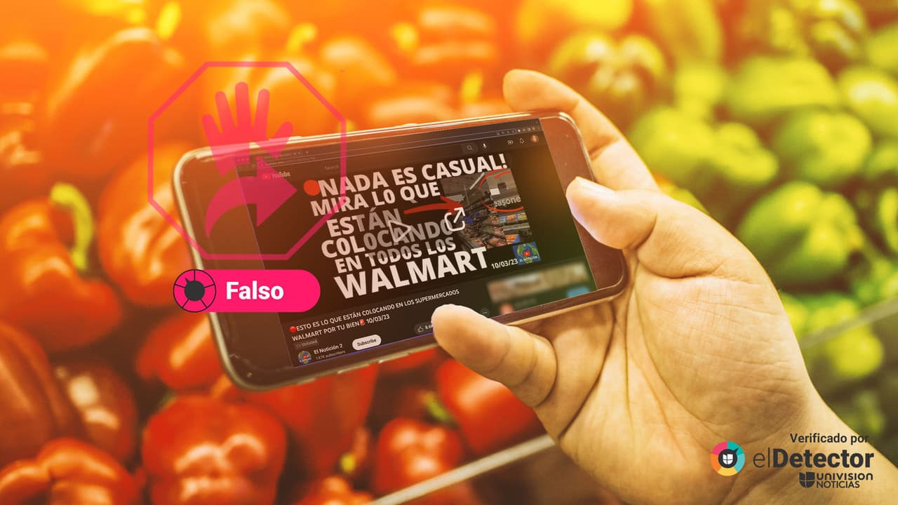 Es falso que Walmart instaló cámaras para “poder identificarte” y limitar la venta de alimentos