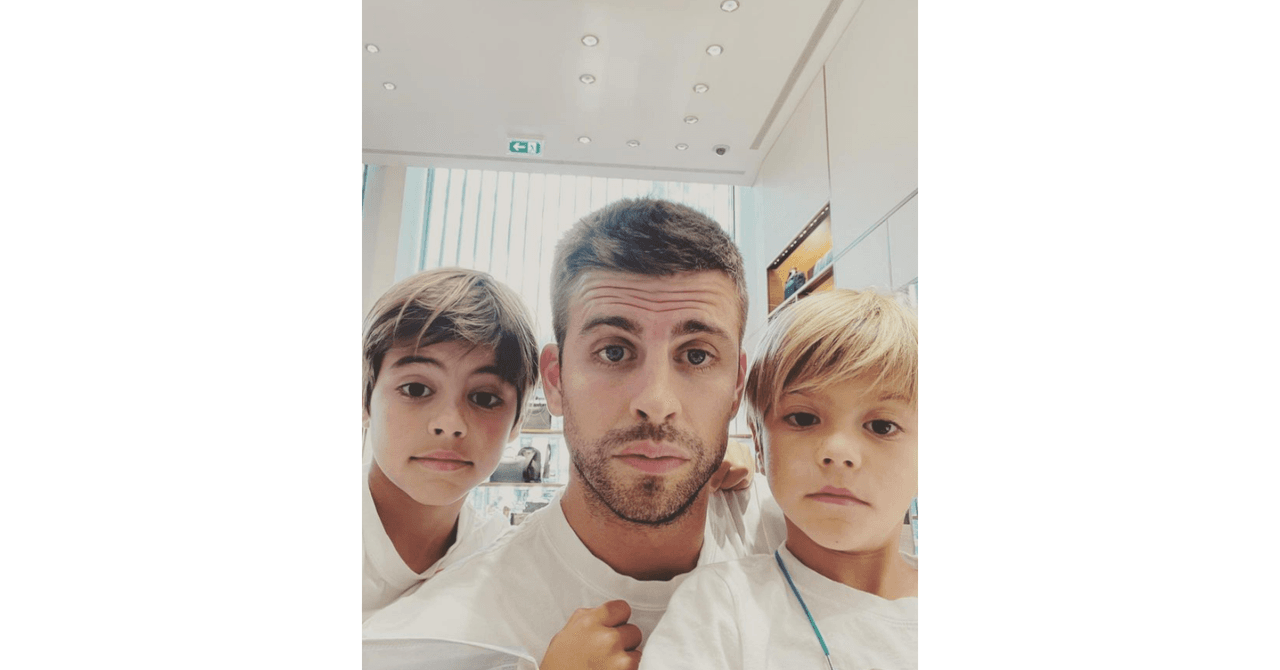 Gerard Piqué e hijos