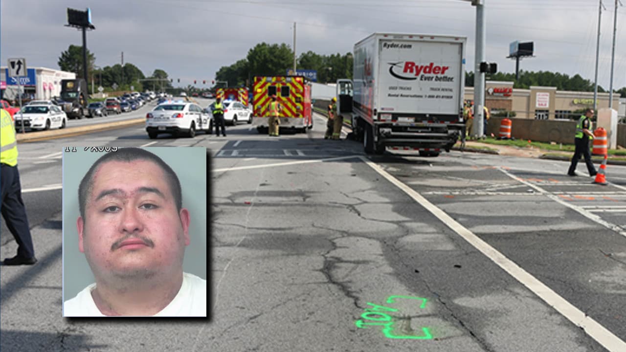 Era hispano: Arrestan a conductor que habría provocado accidente mortal en Gwinnett