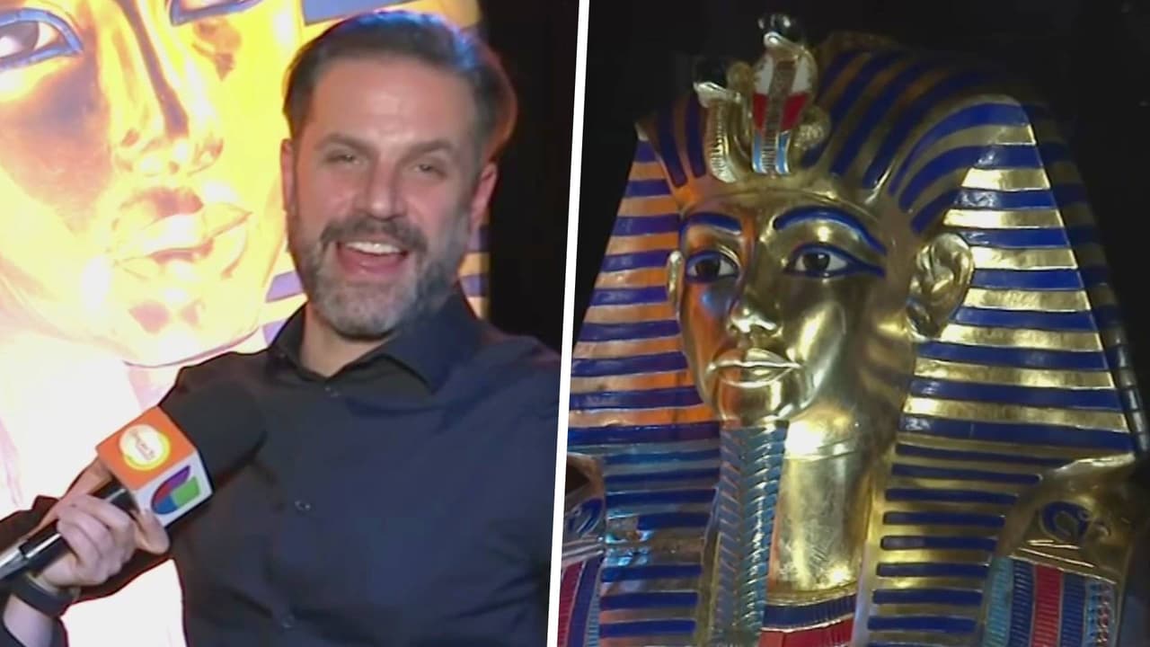 Mark Tacher nos da un recorrido inmersivo por la historia de Egipto y la tumba de Tutankamón