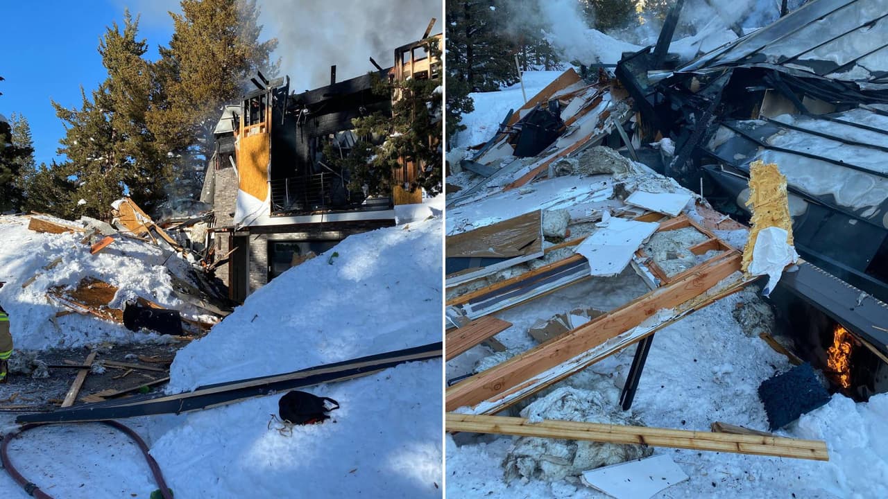 Explosión destruye casa en South Lake Tahoe y provoca lluvia de escombros