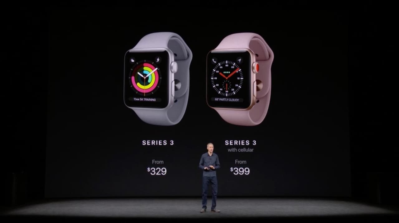 Con un precio de $399, el nuevo Apple Watch se convierte en un gran complemento para los fanáticos del fitness que quieran juntar en un solo dispositivo pulsómetro, GPS, música y ahora teléfono.