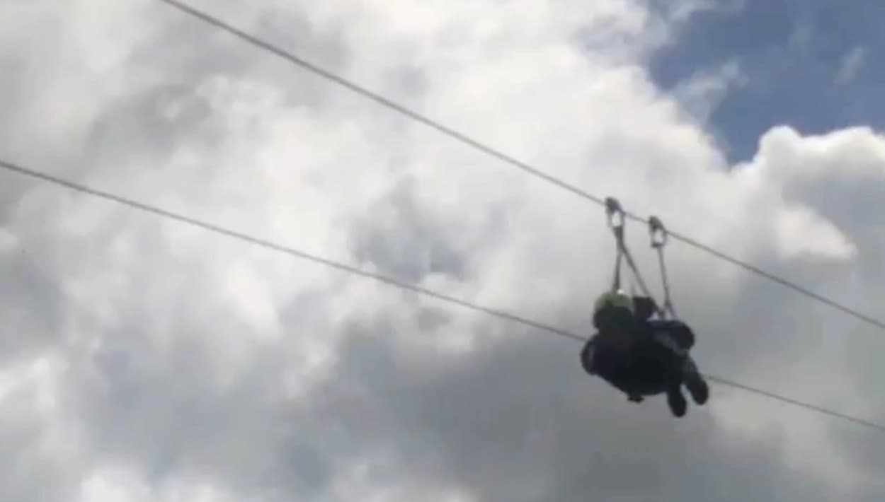 Turista de Atlanta muere horas después de golpearse al subir a un 'zipline' en Orocovis