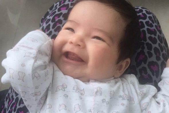 La primogénita de Ana Patricia está a punto de cumplir 4 años de edad.