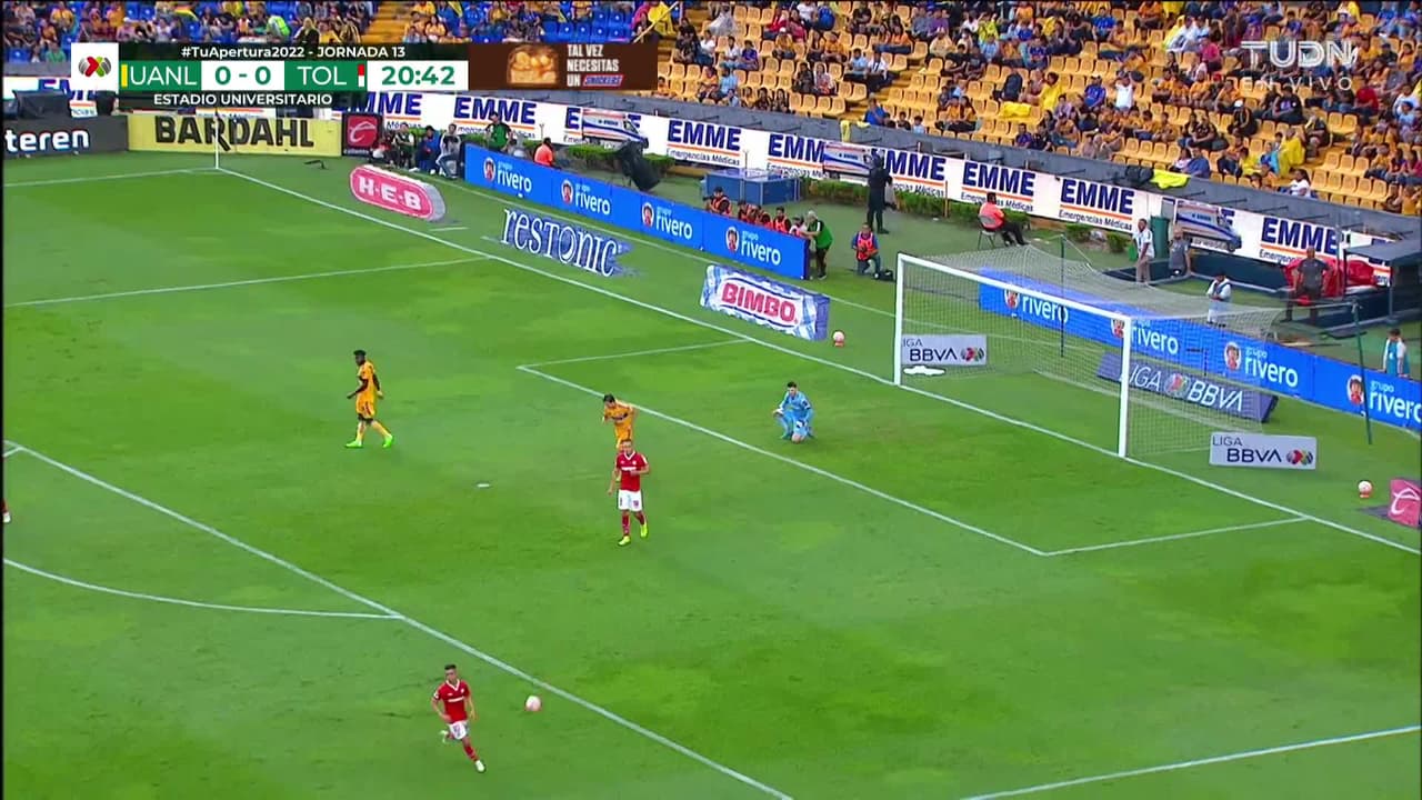 ¡TIRO ATAJADO! disparo por André-Pierre Gignac.