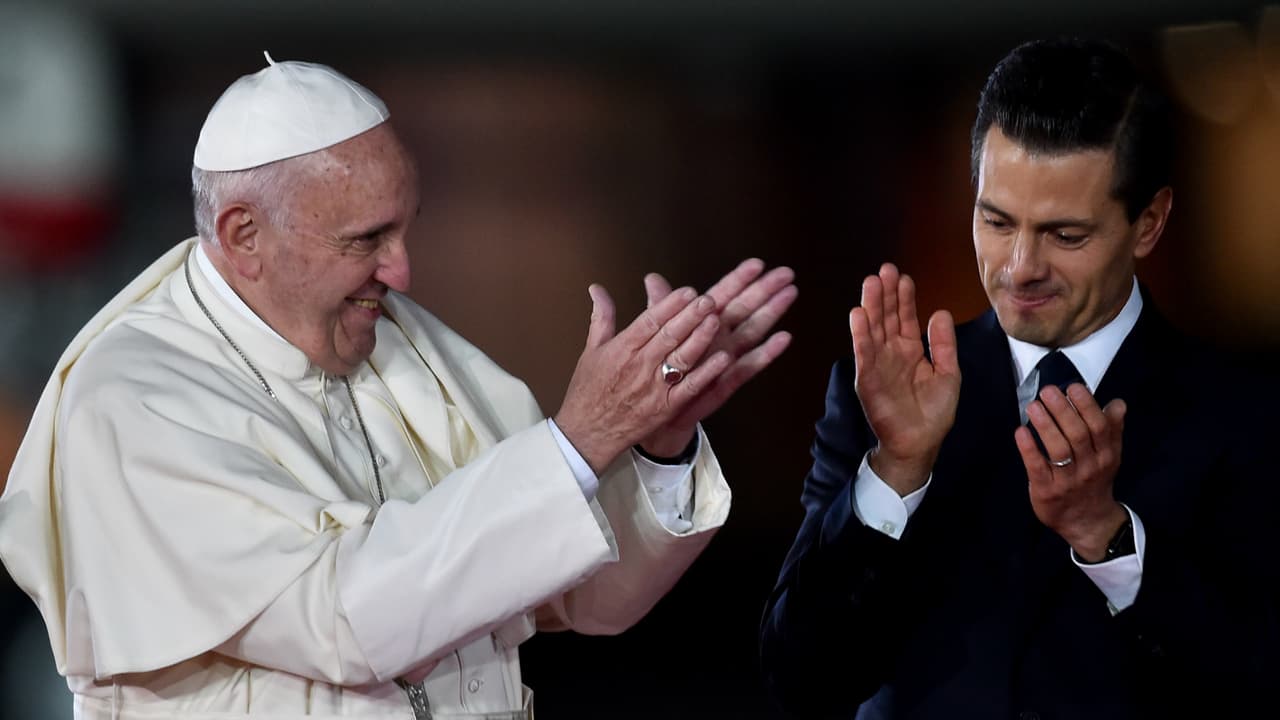 Actividades del segundo día del Papa Francisco en México