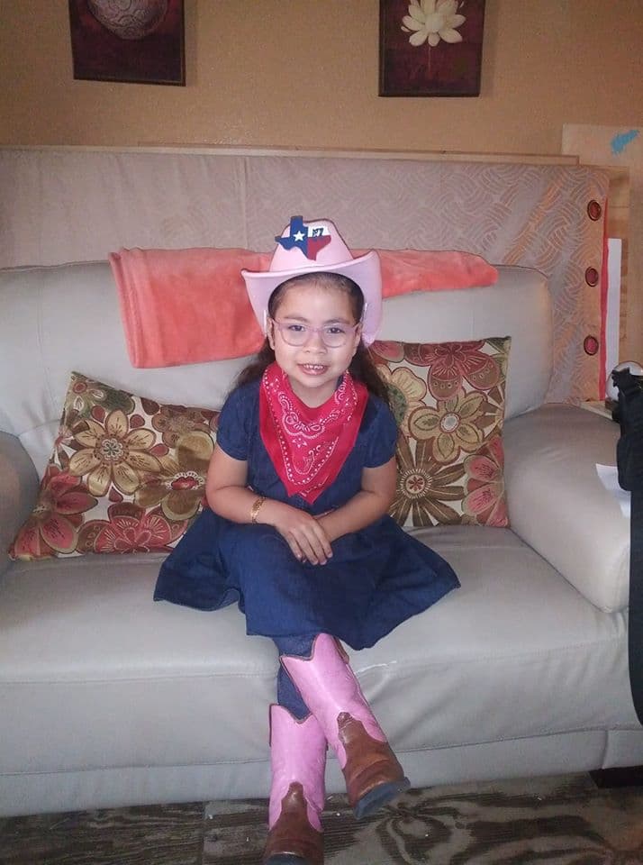 Alma Solís envía esta foto de su pequeña