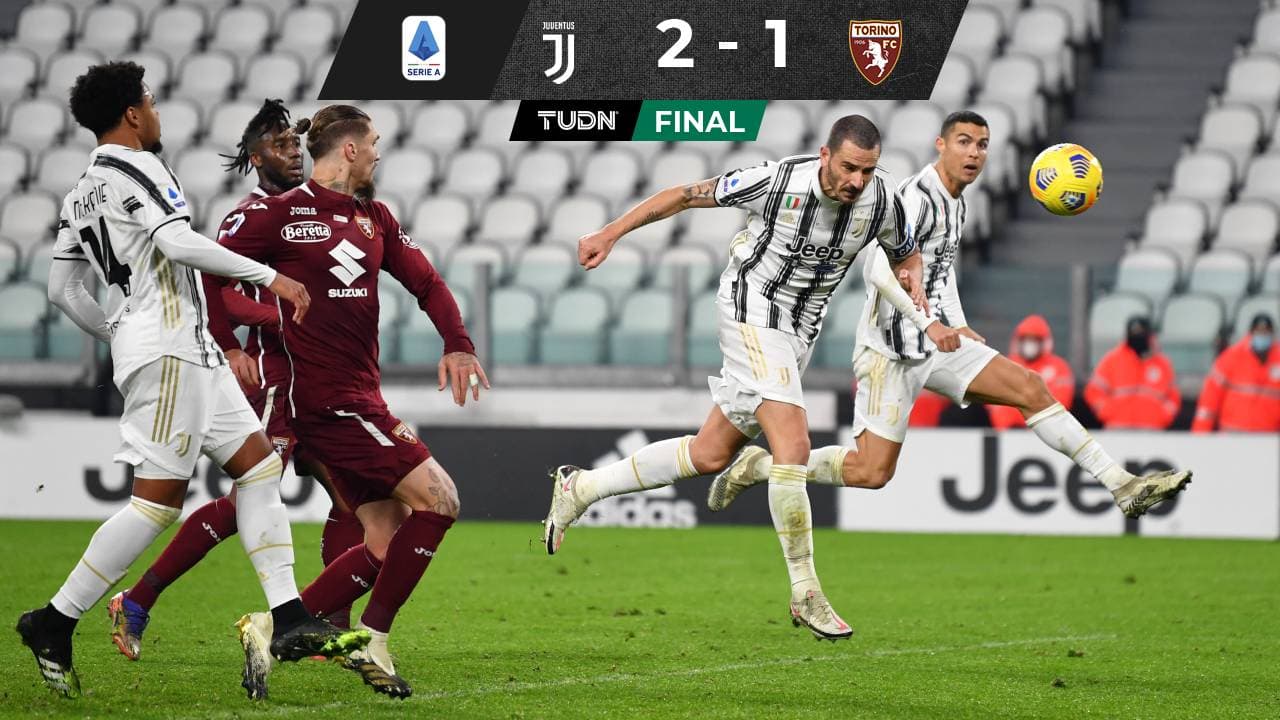 Juventus 2-1 Torino, resultado, goles y resumen