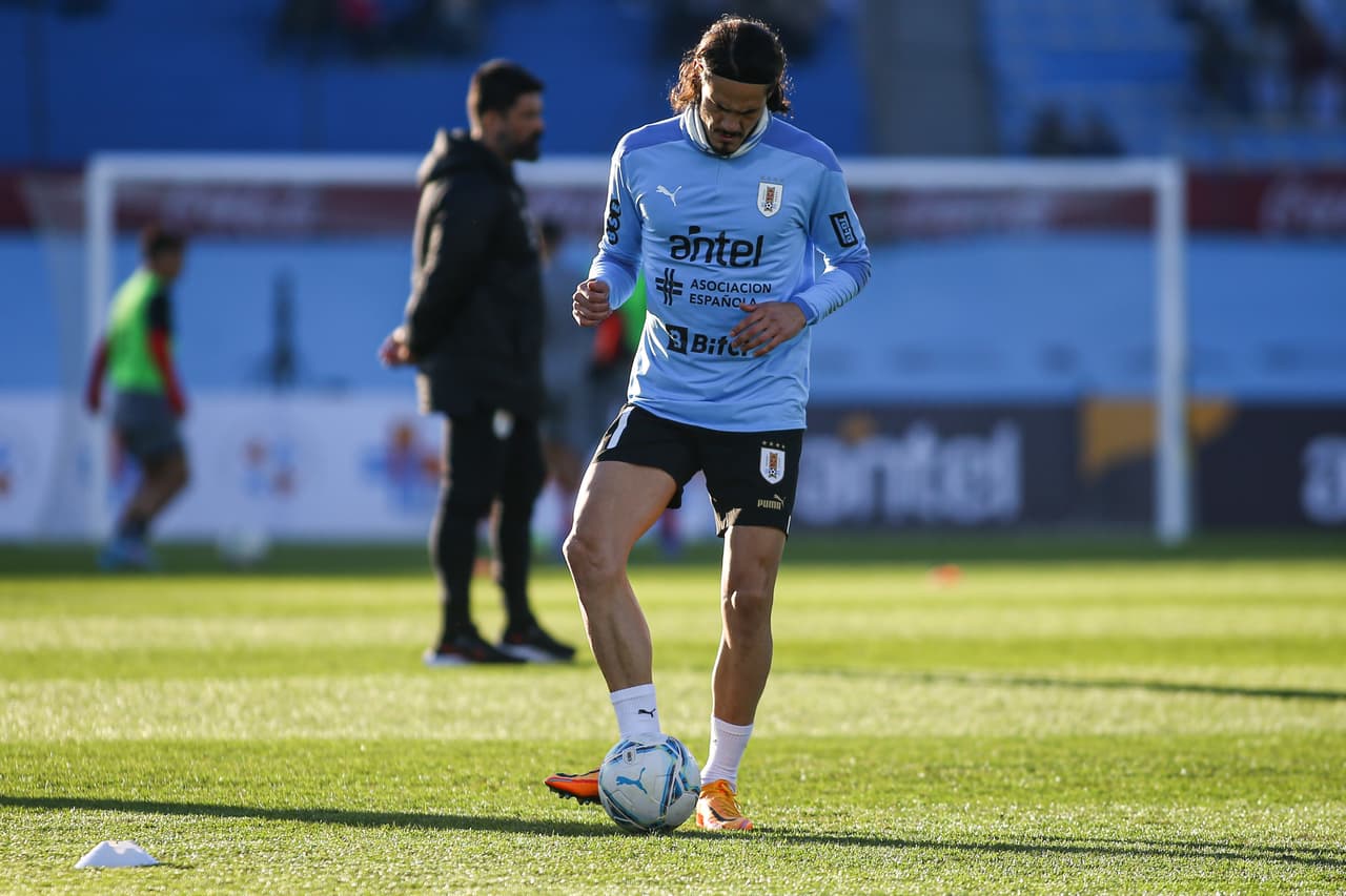 Gattuso espera que Cavani pueda ir al Mundial de Qatar pese a su lesión