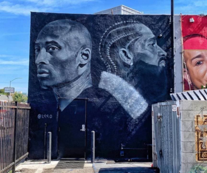 Las calles de las principales ciudades de los Estados Unidos se adornan con las asombrosas muestras de amor para la leyenda de la NBA.